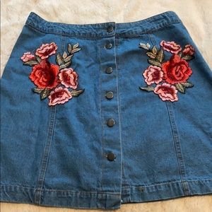 Charlie O. Denim skirt